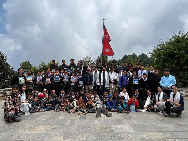 Community-Based Public Health and Education Project Stationery Distribution Program at Yangrima School, Sermathang